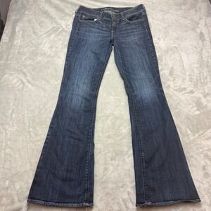 American Eagle Outfitters Dark Blue Flare Jeans